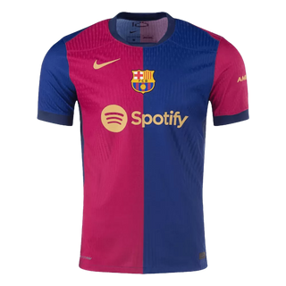 Men's Player Version Barcelona Home Jersey 2024/25