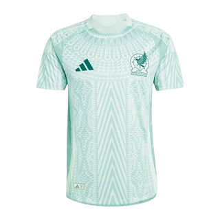 Camiseta de visitante auténtica de México para hombre 2024