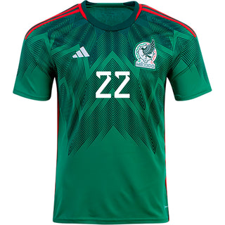 Hirving Lozano Fan Version Mexico Home Jersey 2022
