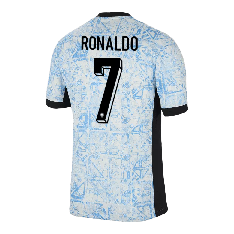 Men's Cristiano Ronaldo Fan Version Portugal Away Jersey 2024 Men's Cristiano Ronaldo Fan Version Portugal Away Jersey 2024